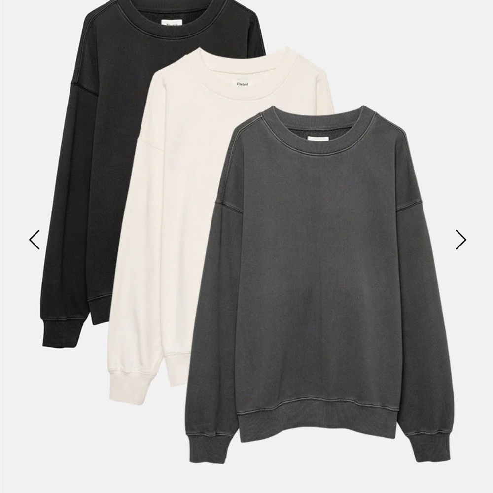 Elwood Oversized Core Crewneck 3 Pack
